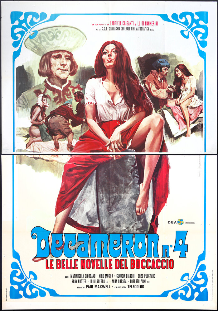 Смотреть Декамерон №4 – Прекрасные новеллы Боккаччо (1972) на шдрезка