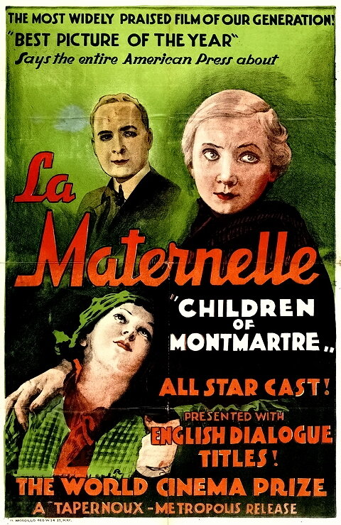 Смотреть Дети Монмартра (1933) на шдрезка